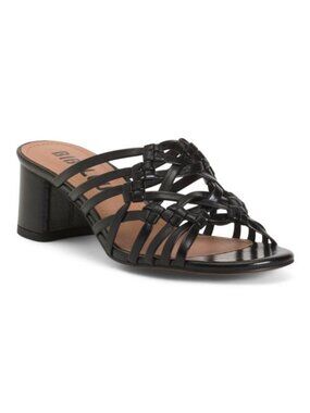 BIBI LOU Leather Heel Sandals